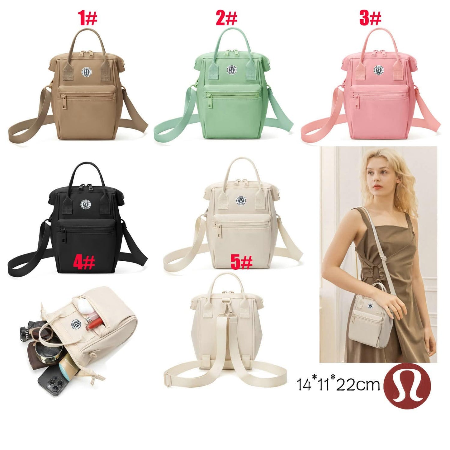 π Lu Crossbody Bags 1-5