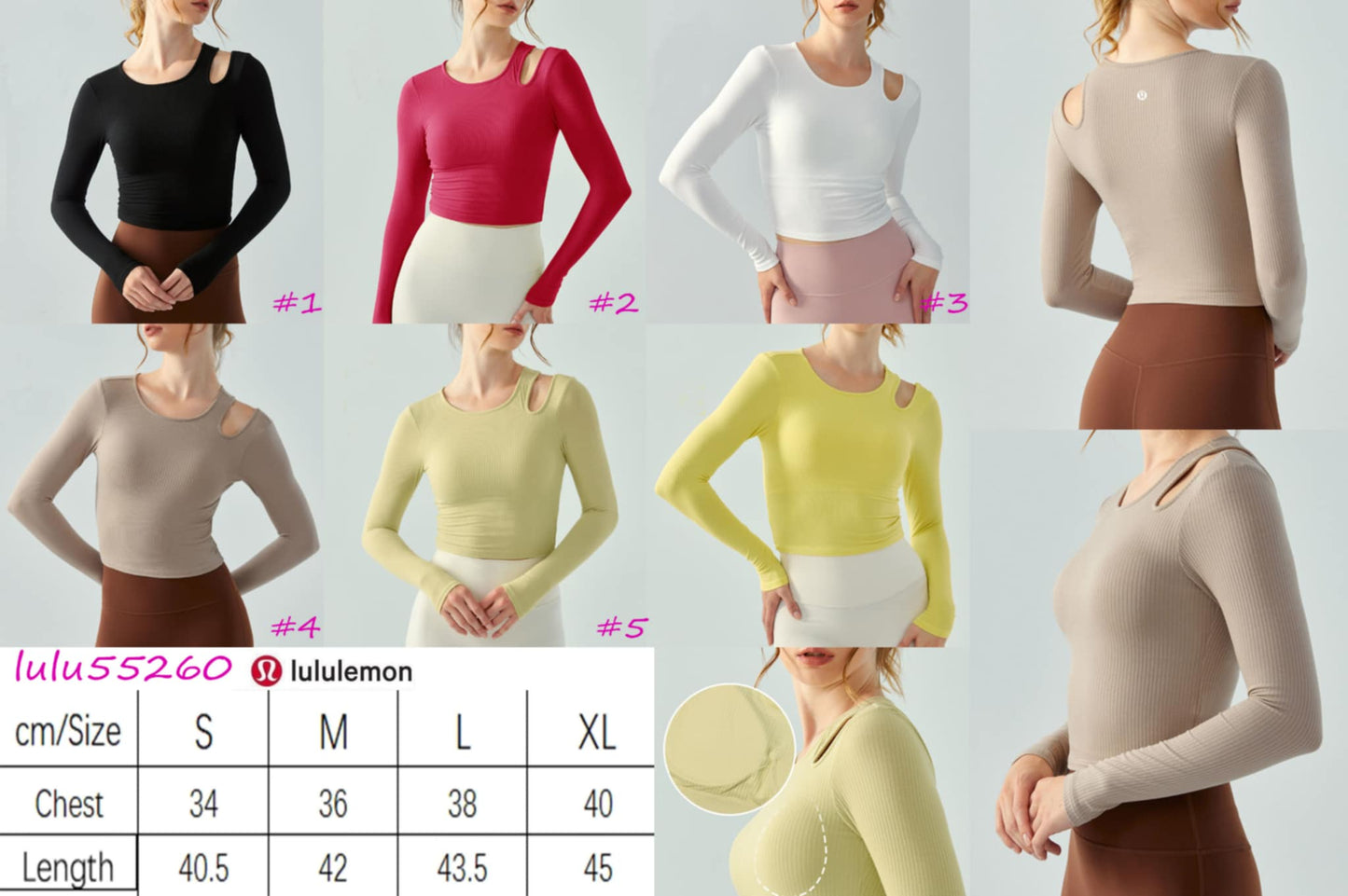 Athletic Tops Cold Shoulder π