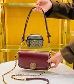 TB Burgundy Bag