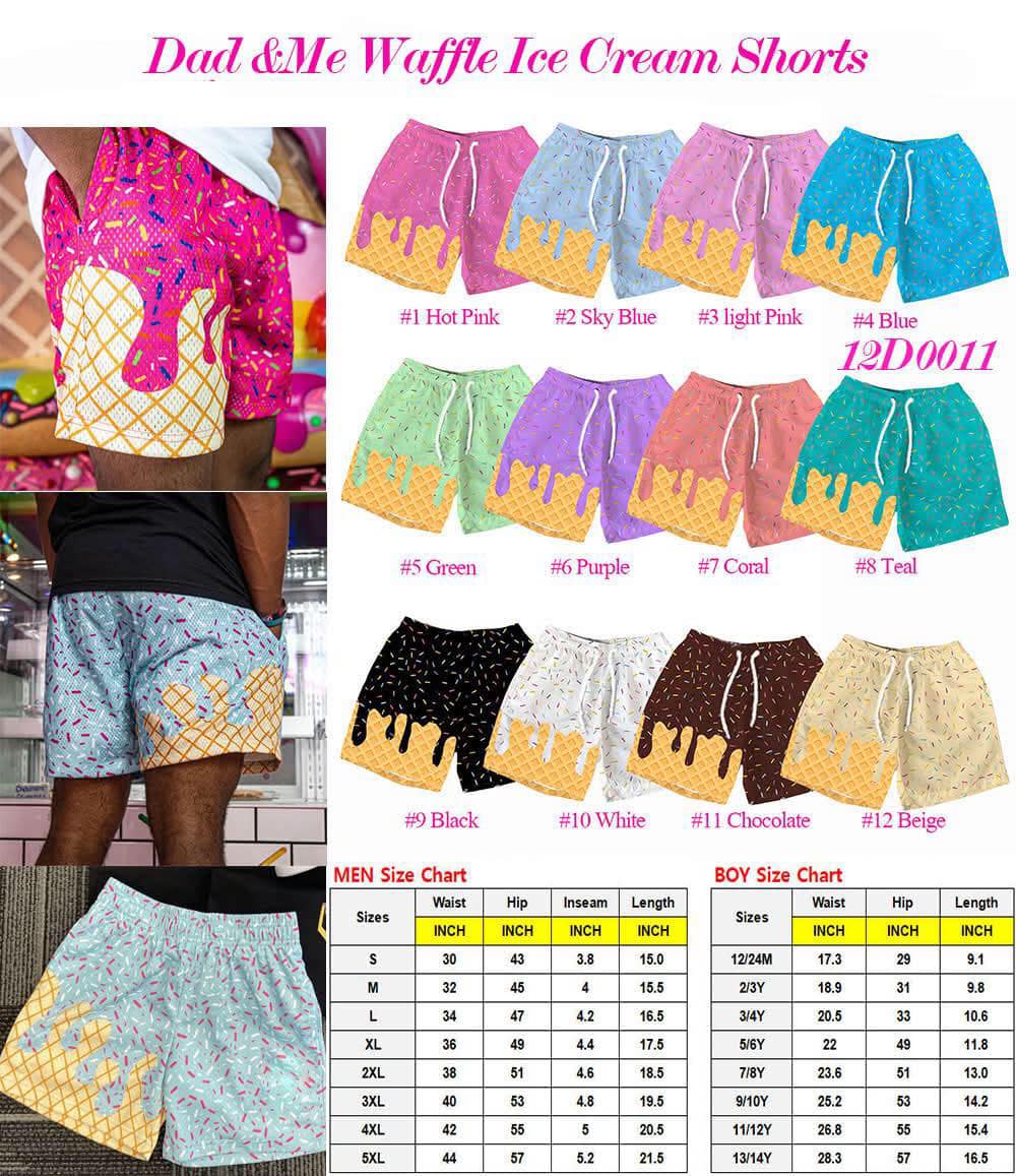 BOYS Drip Icecream Shorts