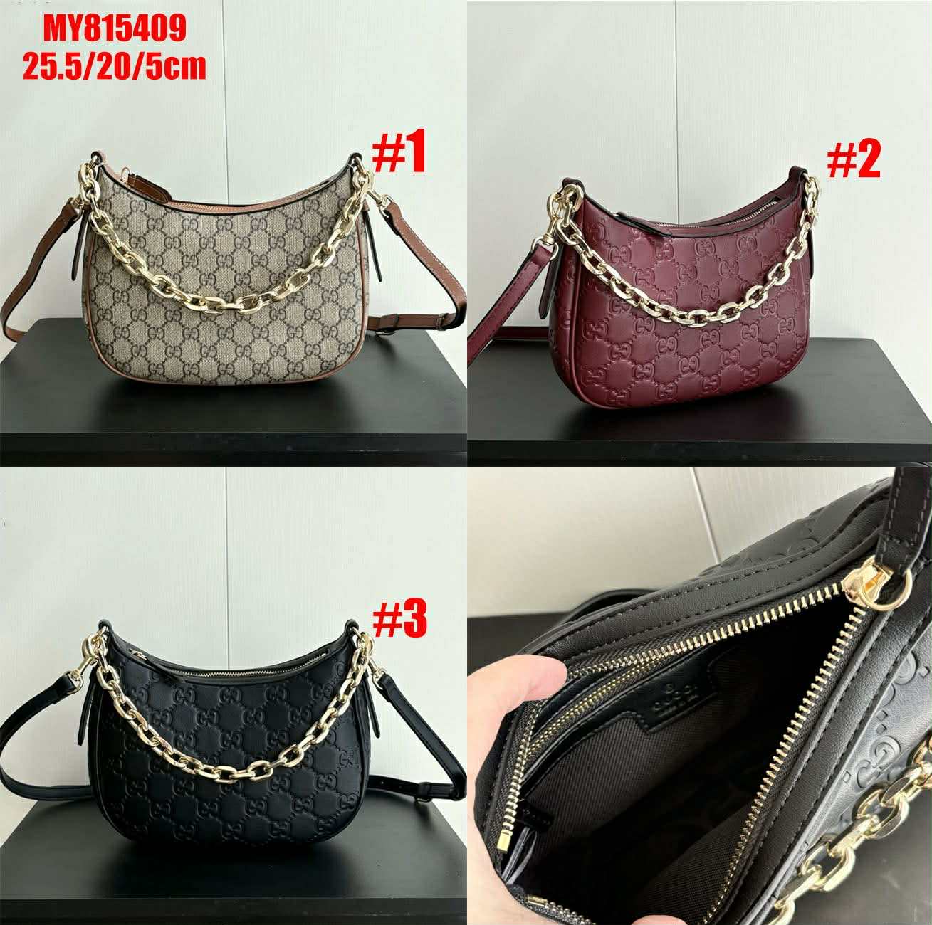 G*G Chain Shoulder Bag