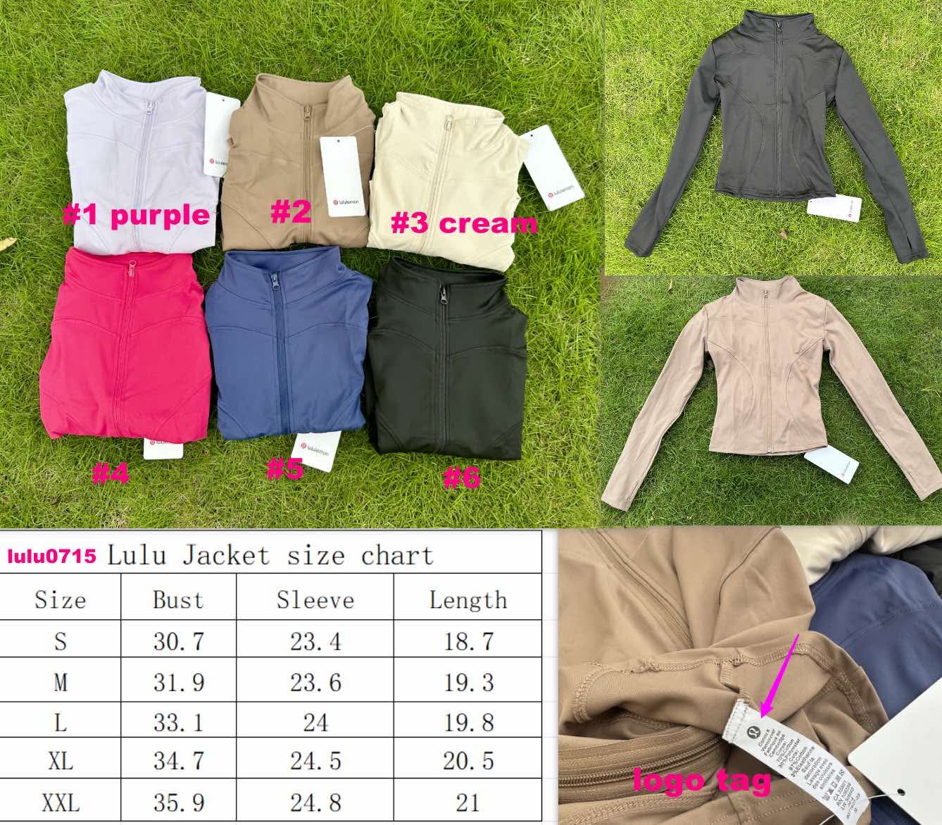 π Lu Jackets 1-6