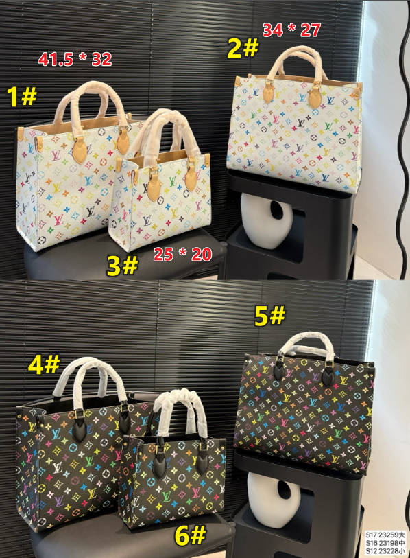 L Mono Tote S/M/L 1-6