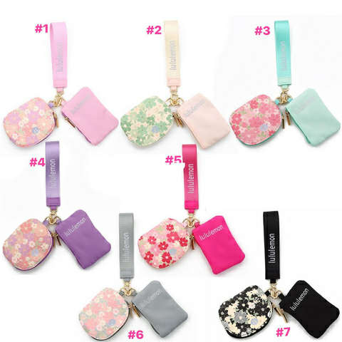 π Lu Dual Pouch Floral