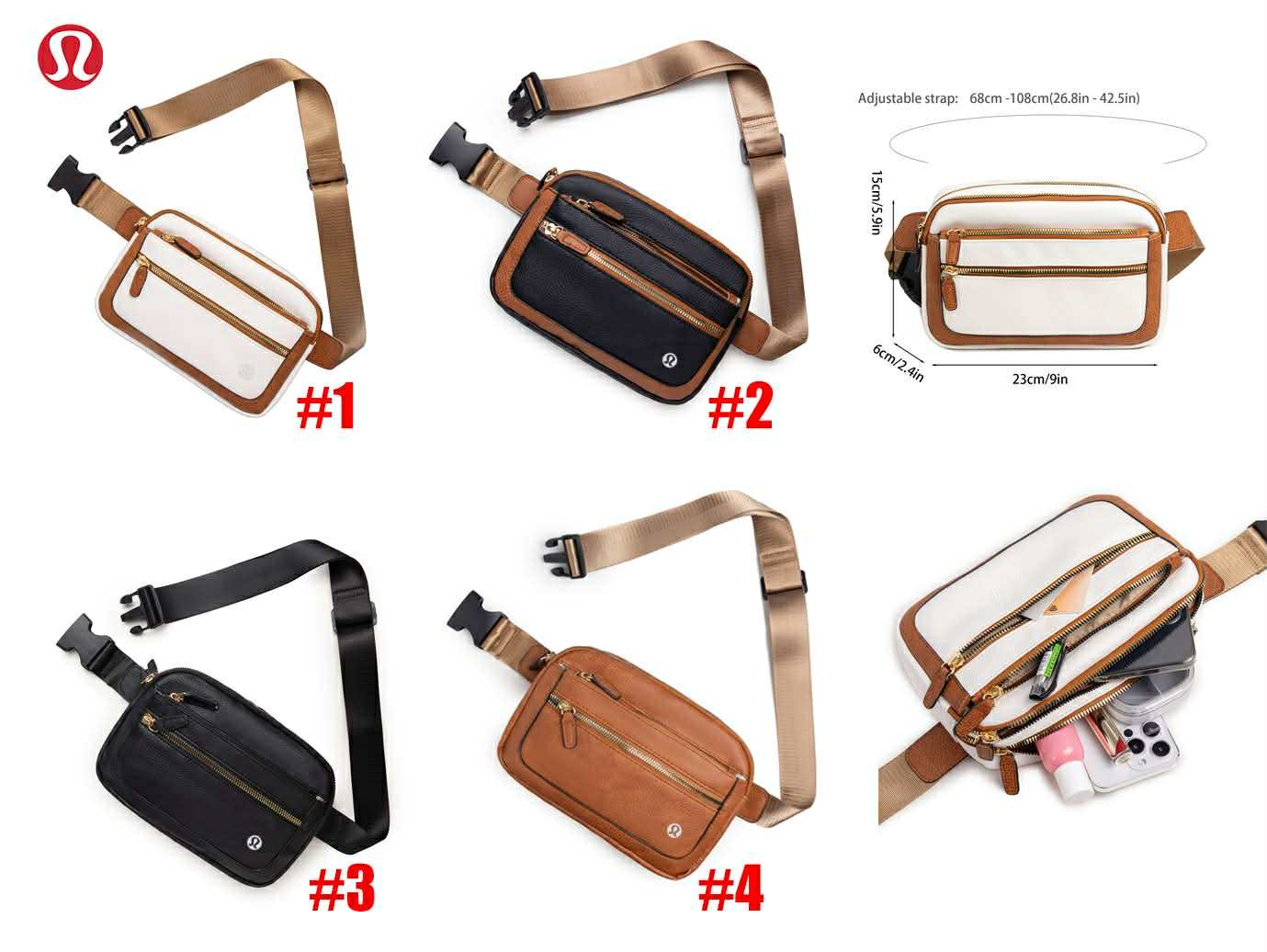 π Lu Belt Bags 1-4