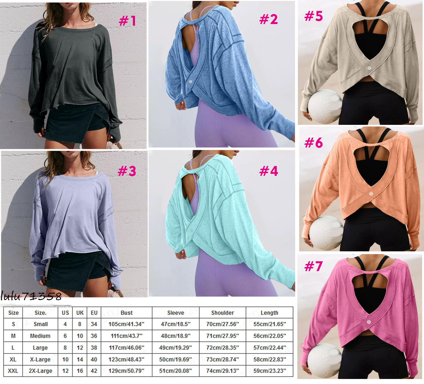 π Lu Open Back Top