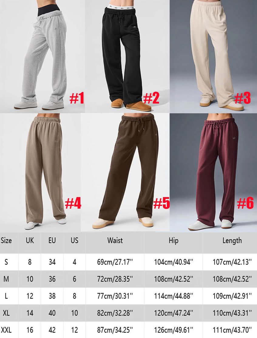 A.L.O Comfort Sweatpants Bright Colors