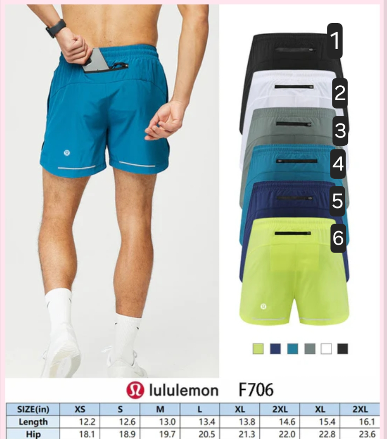 π Lu Mens Shorts