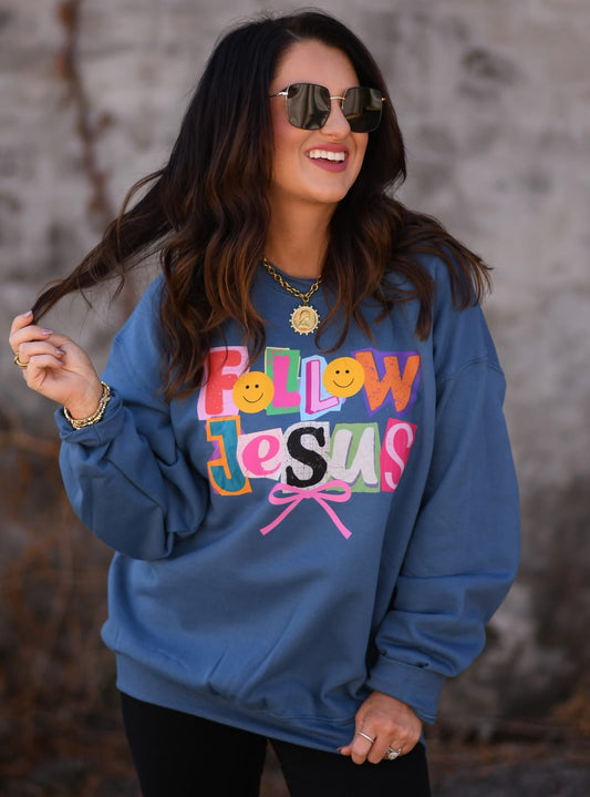 Follow Jesus pullover
