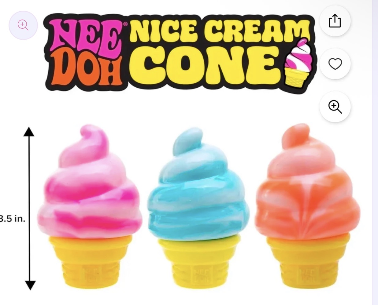 Ice cream squishy
