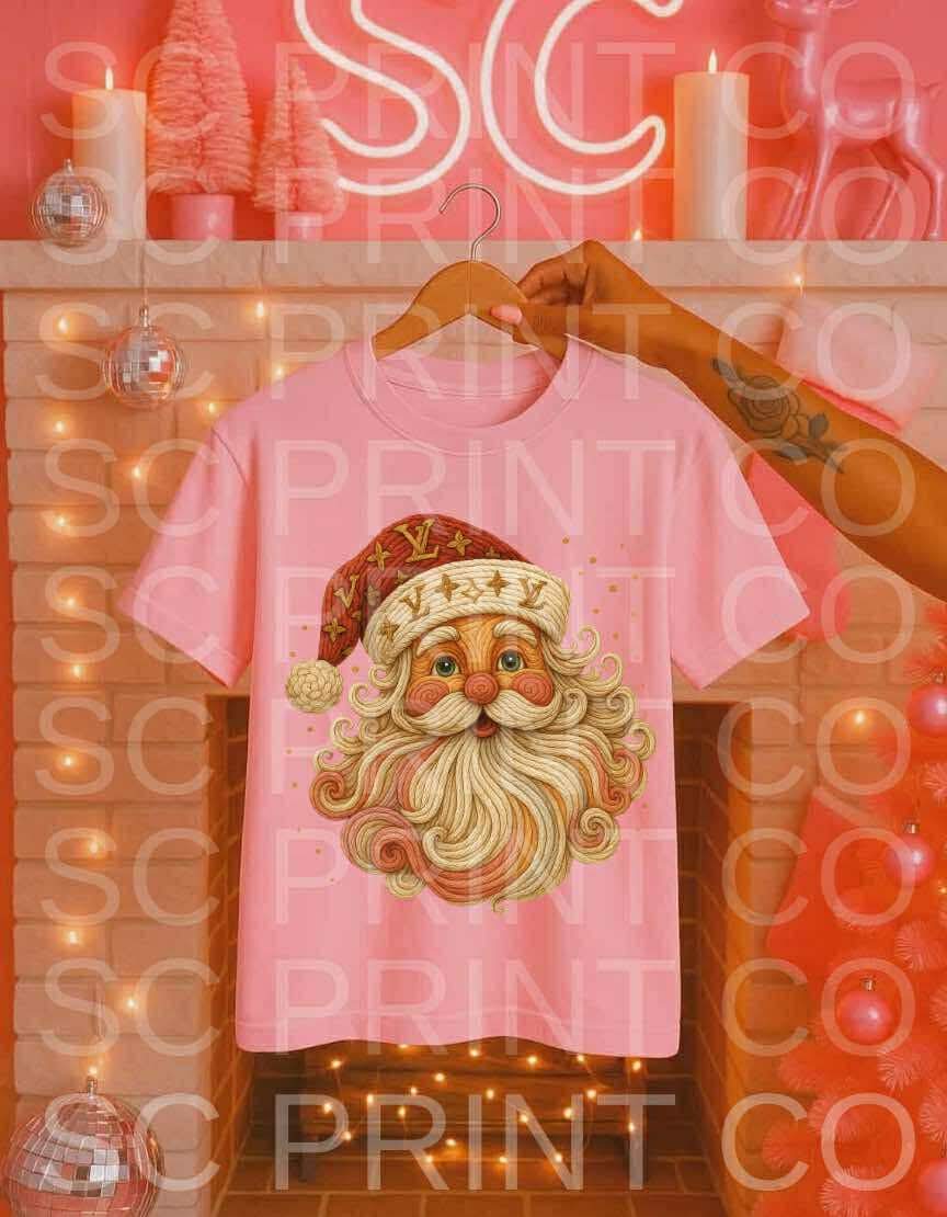 Bou-jee Santa Yarn ADULT & YOUTH TEE OR PULLOVER