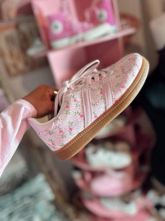 Adi Pink Floral Sneaker