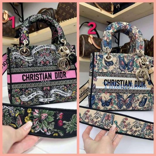 CD Floral/Butterfly Bags