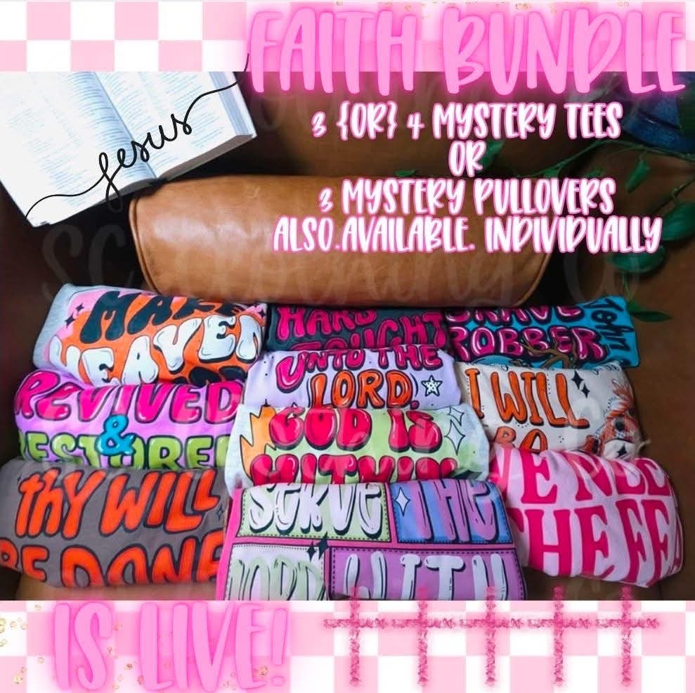 Faith bundle 4 tees