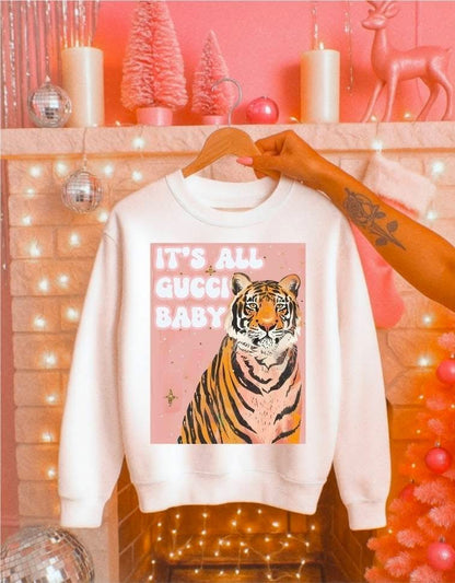G u cci baby Christmas  Pullover