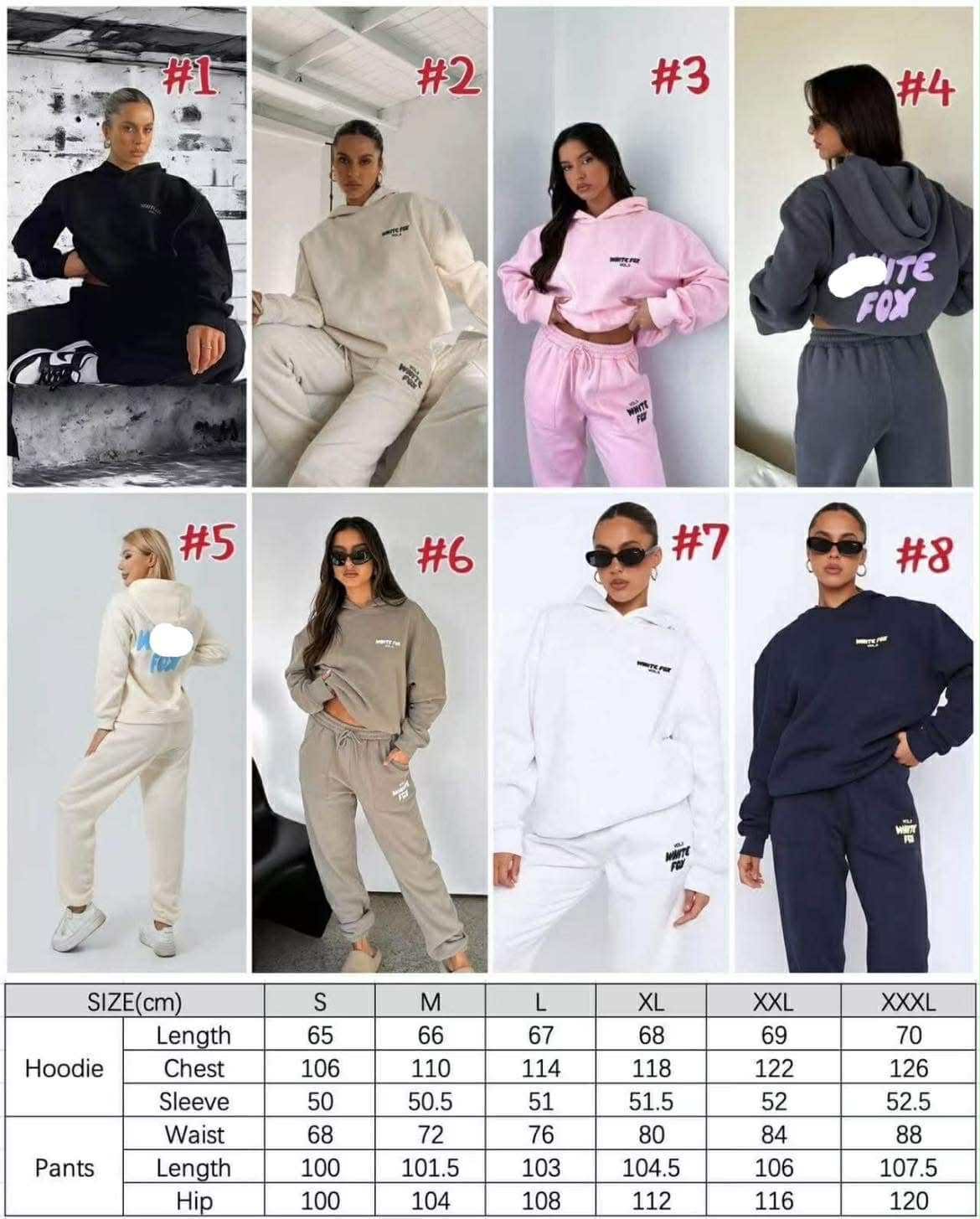 W-F Sweat Sets 3 NEW