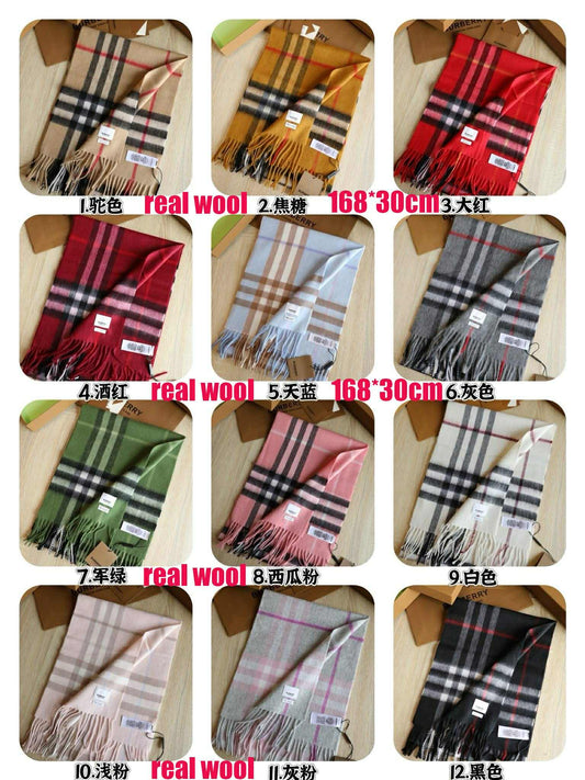 BB Plaid Scarf Collection