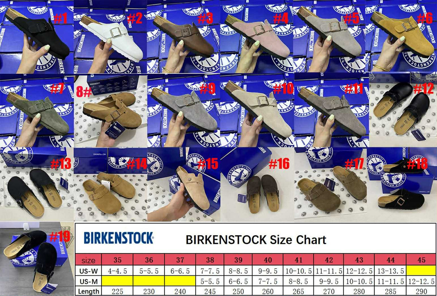 Birky Clogs NEW 1-10