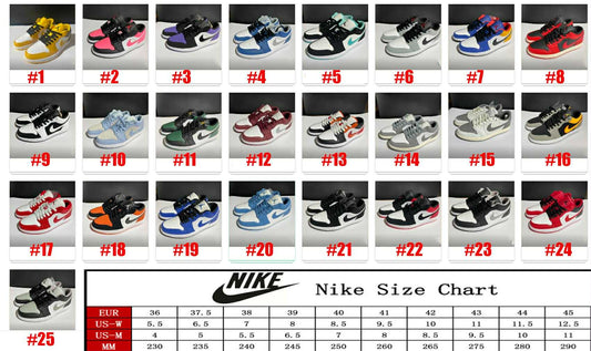 NKE  Sneakers 17-25