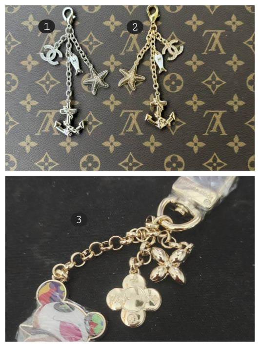 New L Keychain/ Bag Charms 3