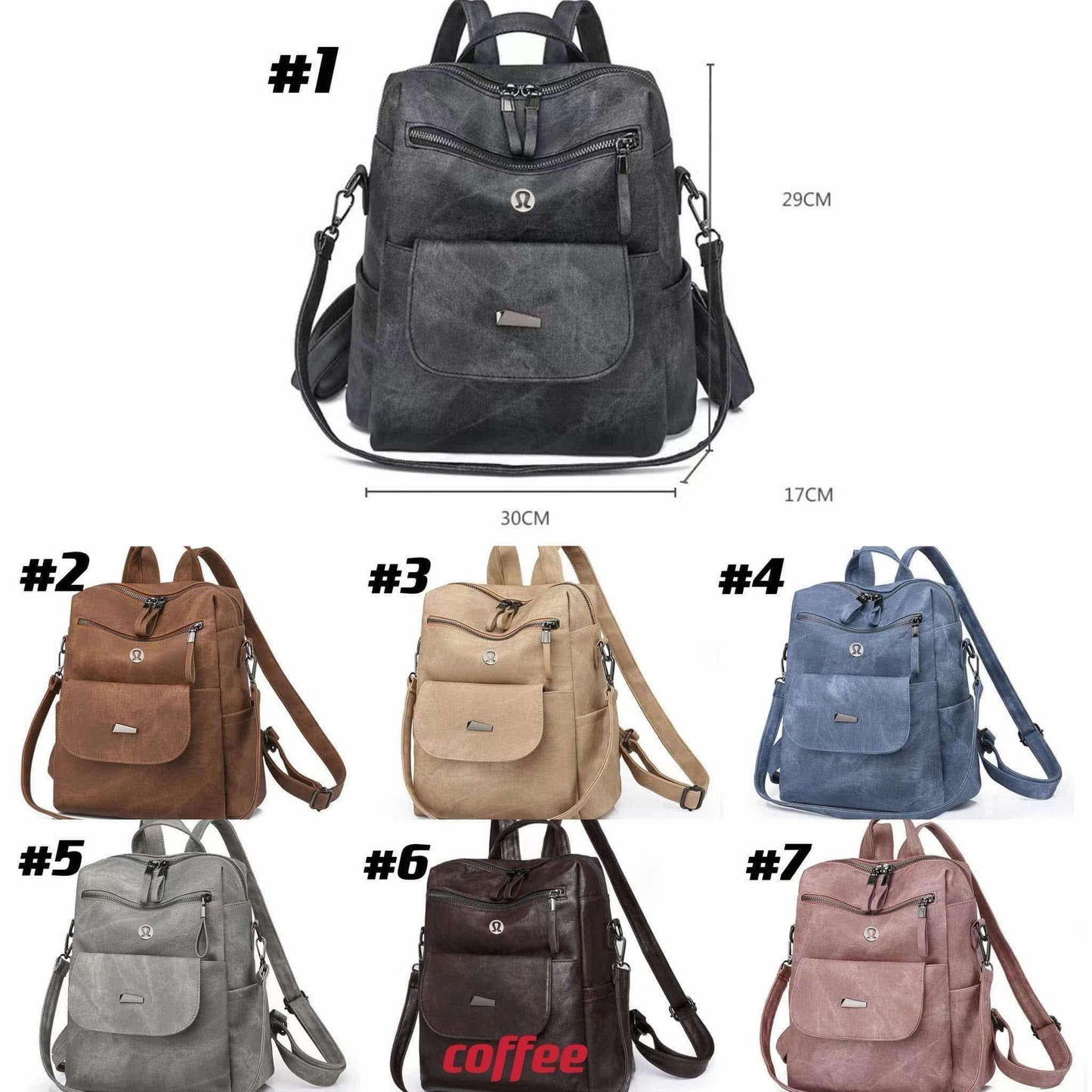 🍋 Lu Bag Backpack Bags 1-7