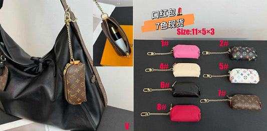 Boujee Keychain Zip Pouches 1-8