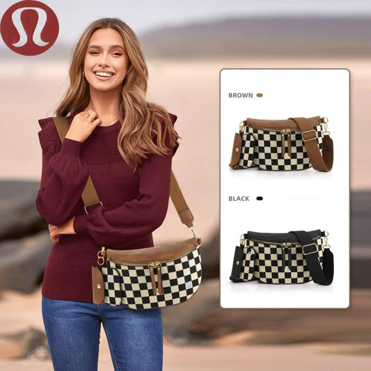 🍋 Lu Checkered Bag