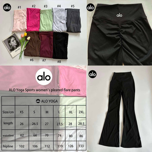 A L O Scrunch Flared Leggings