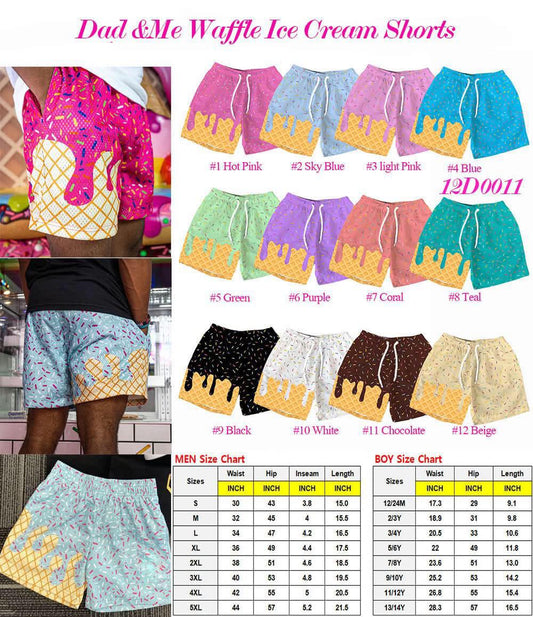 BOYS Drip Icecream Shorts