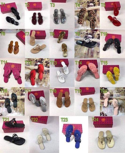 Tory Sandals #6 Colors 21-24