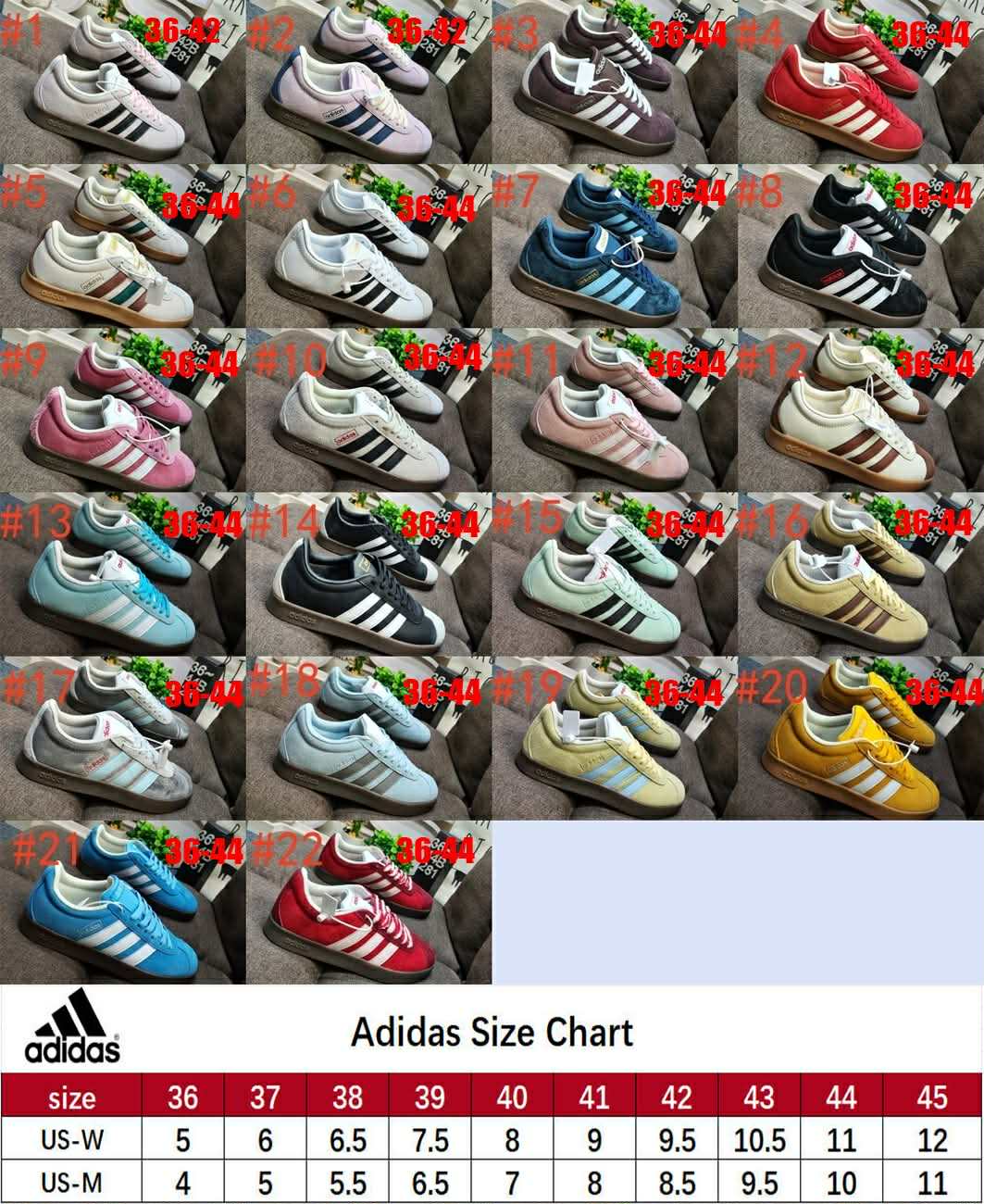 Adi Court Sneakers 1-8