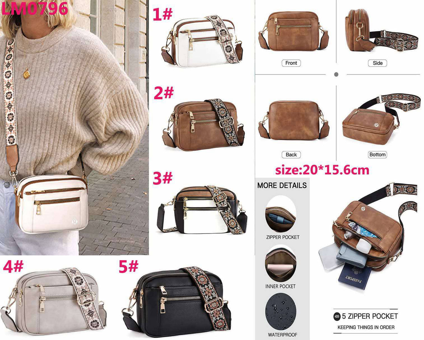 🍋 Lu Crossbody Style Bags