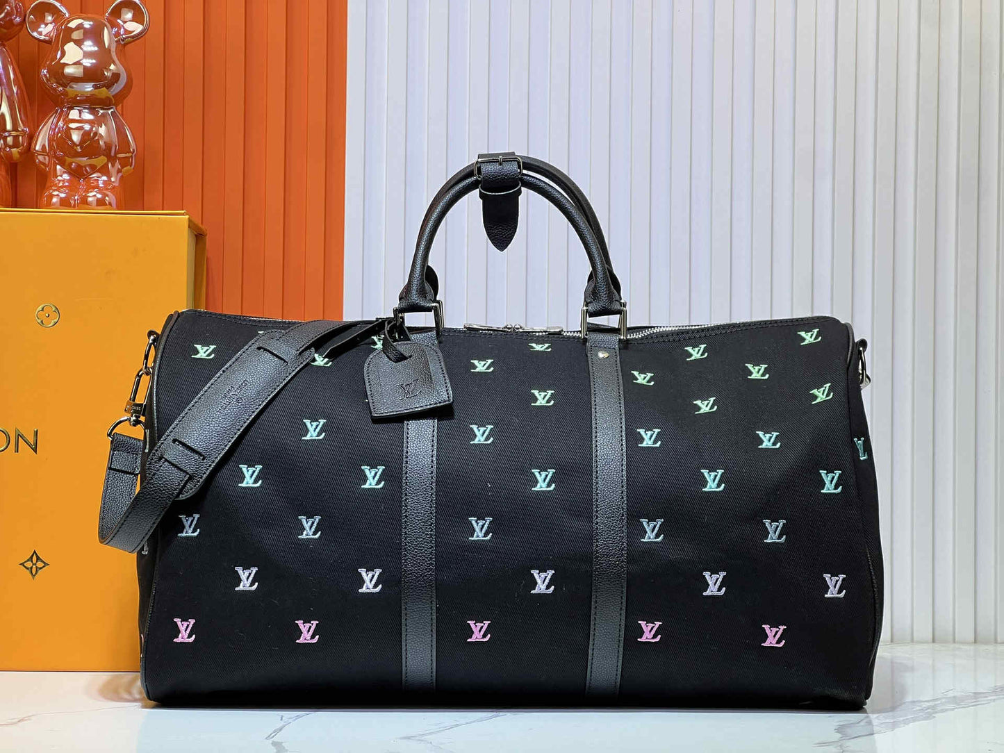 L Mono Duffle New