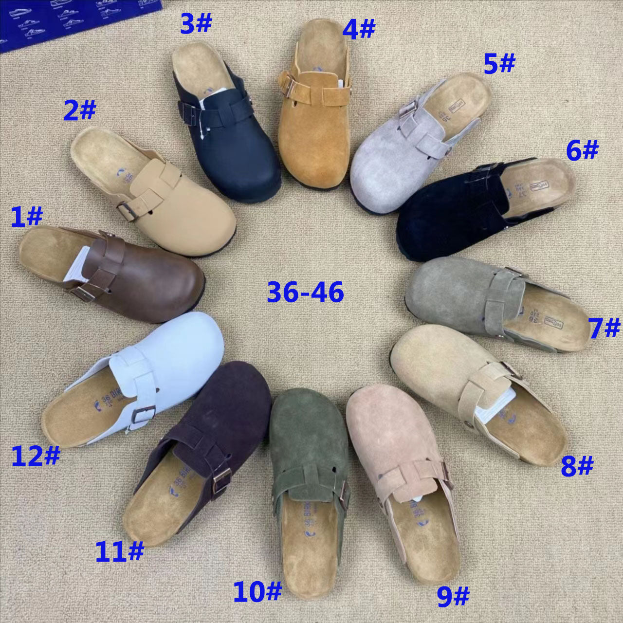 B-irk Clogs 3 (7-12)