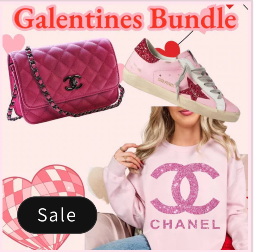 Galentine Bag, GG & Pullover Bundle 2