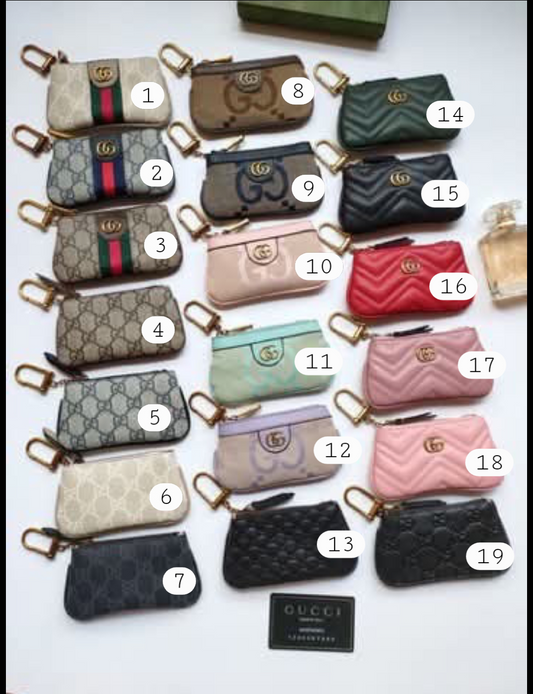 G*G  Keychain Pouches